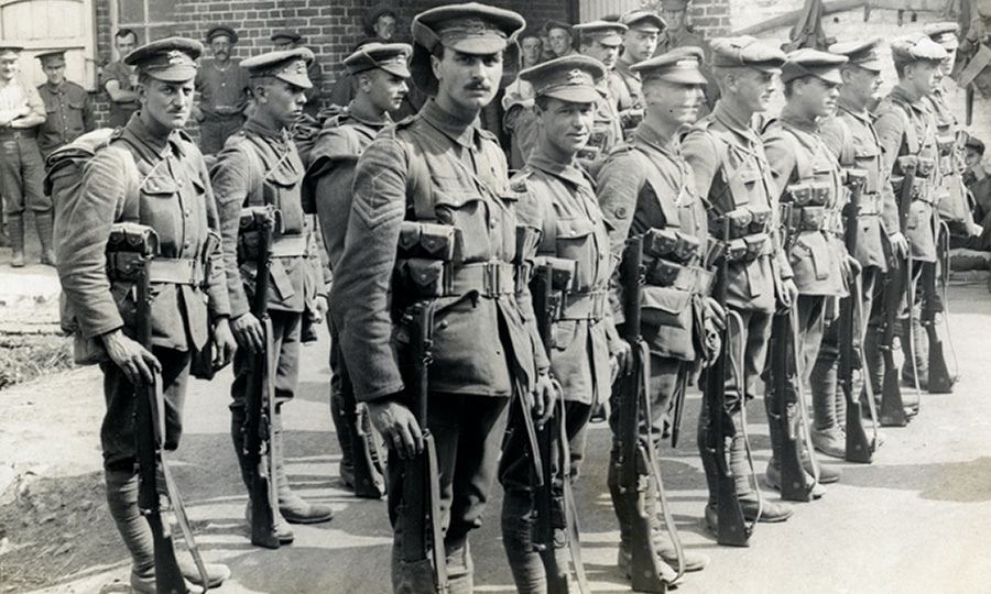 WWI British military uniforms